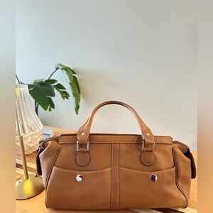 Tianello Classic Brown Satchel